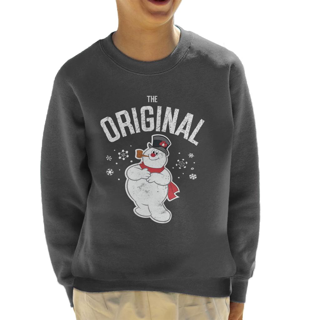 Frosty The Snowman Christmas The Original Kid's Sweatshirt-ALL + EVERY