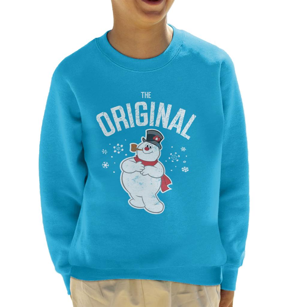 Frosty The Snowman Christmas The Original Kid's Sweatshirt-ALL + EVERY