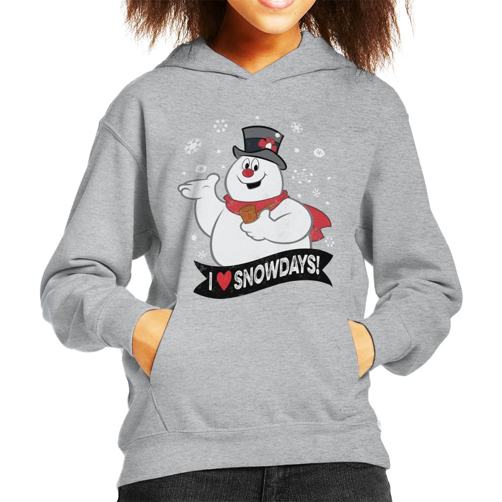 Frosty The Snowman I Love Snowdays Kid's Hooded Sweatshirt-ALL + EVERY