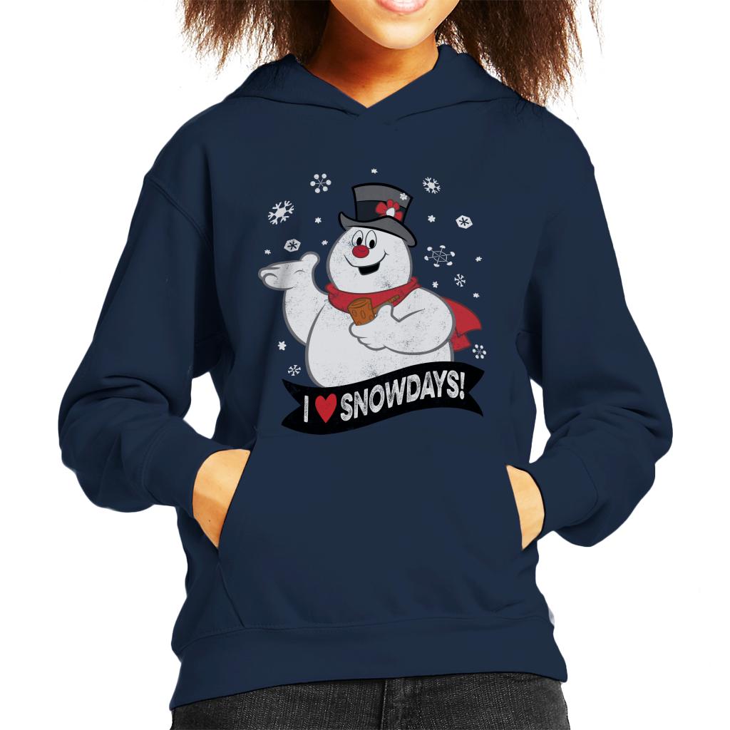 Frosty The Snowman I Love Snowdays Kid's Hooded Sweatshirt-ALL + EVERY