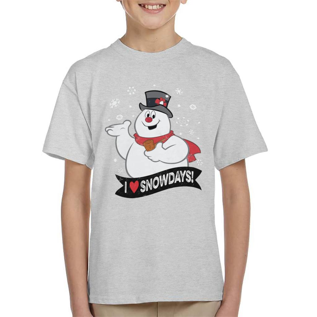 Frosty The Snowman I Love Snowdays Kid's T-Shirt-ALL + EVERY