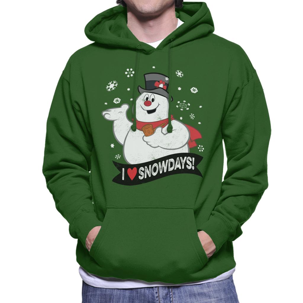 Frosty The Snowman I Love Snowdays Men's Hooded Sweatshirt-ALL + EVERY