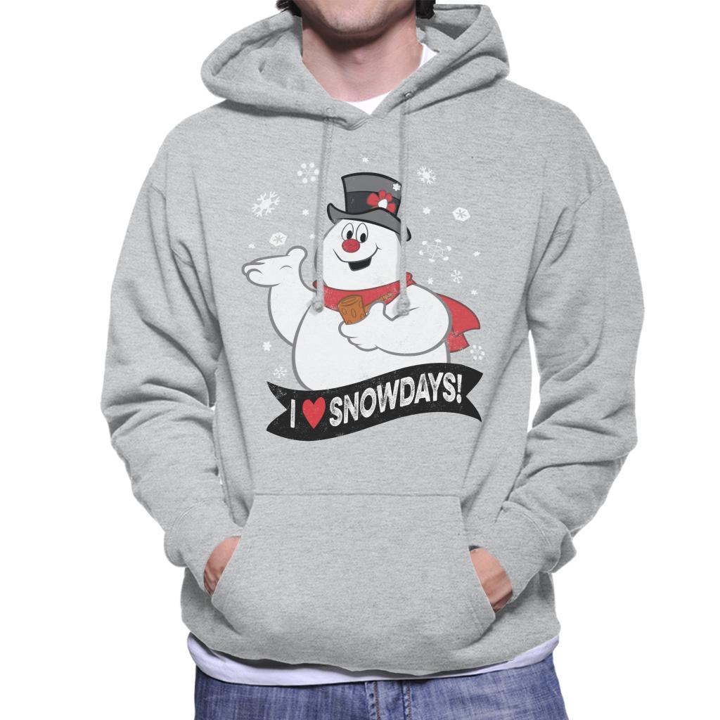 Frosty The Snowman I Love Snowdays Men's Hooded Sweatshirt-ALL + EVERY