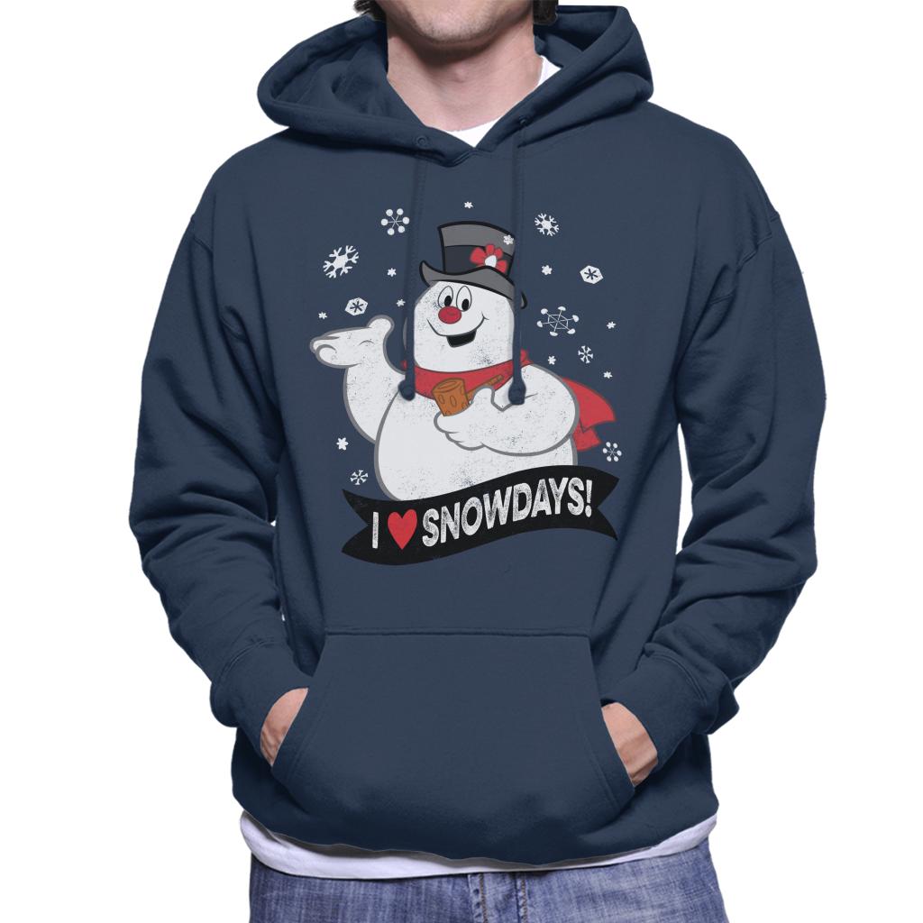 Frosty The Snowman I Love Snowdays Men's Hooded Sweatshirt-ALL + EVERY