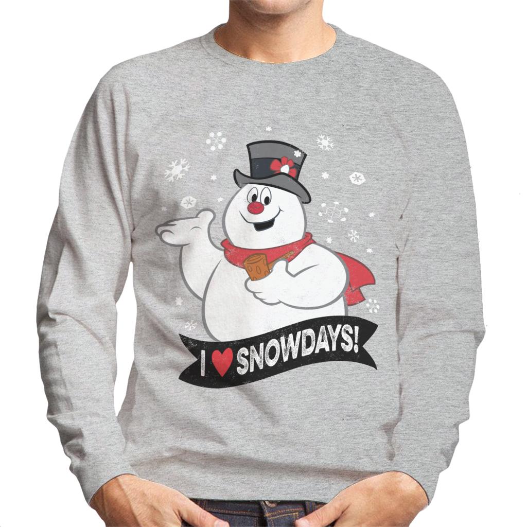 Frosty The Snowman I Love Snowdays Men's Sweatshirt-ALL + EVERY