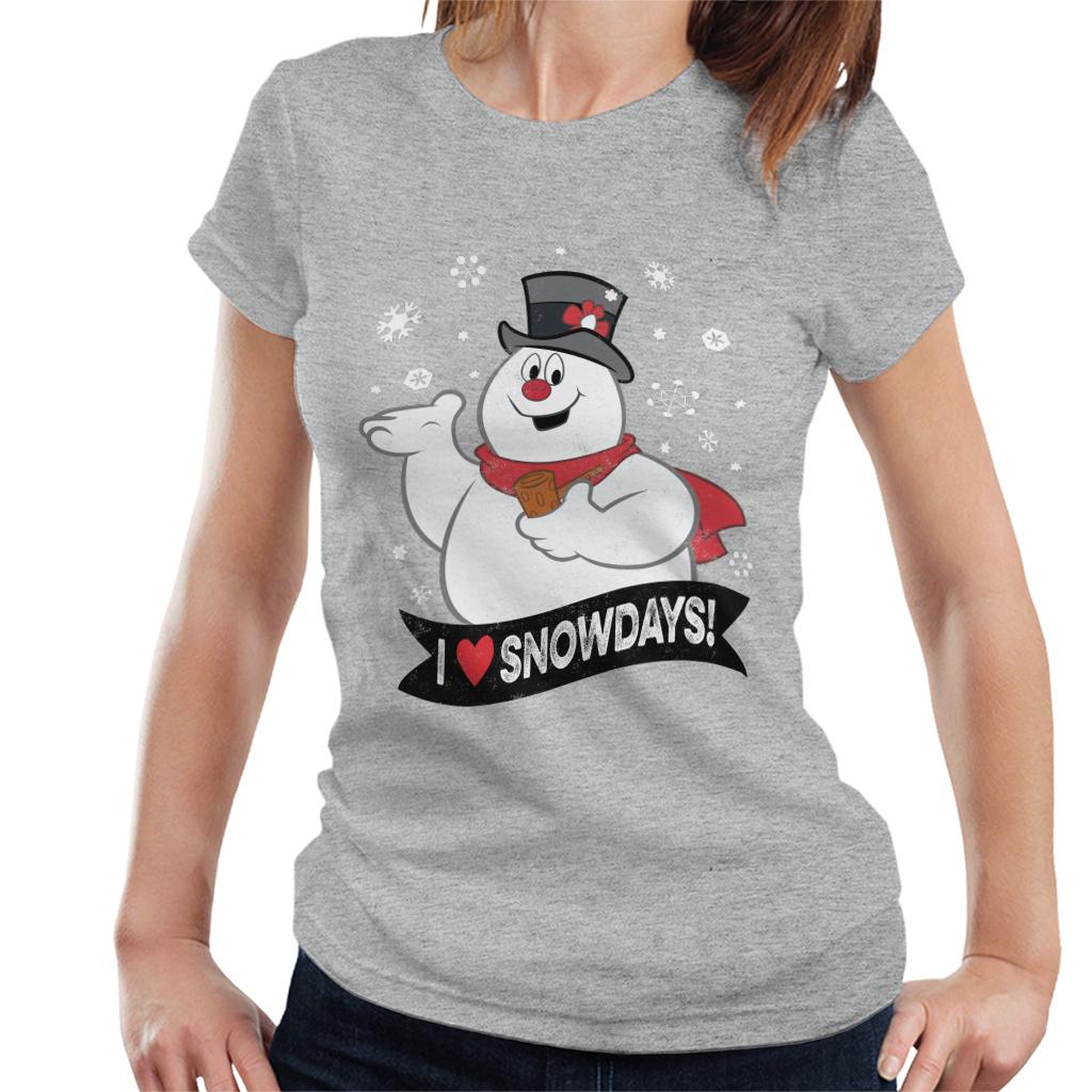 Frosty The Snowman I Love Snowdays Women's T-Shirt-ALL + EVERY