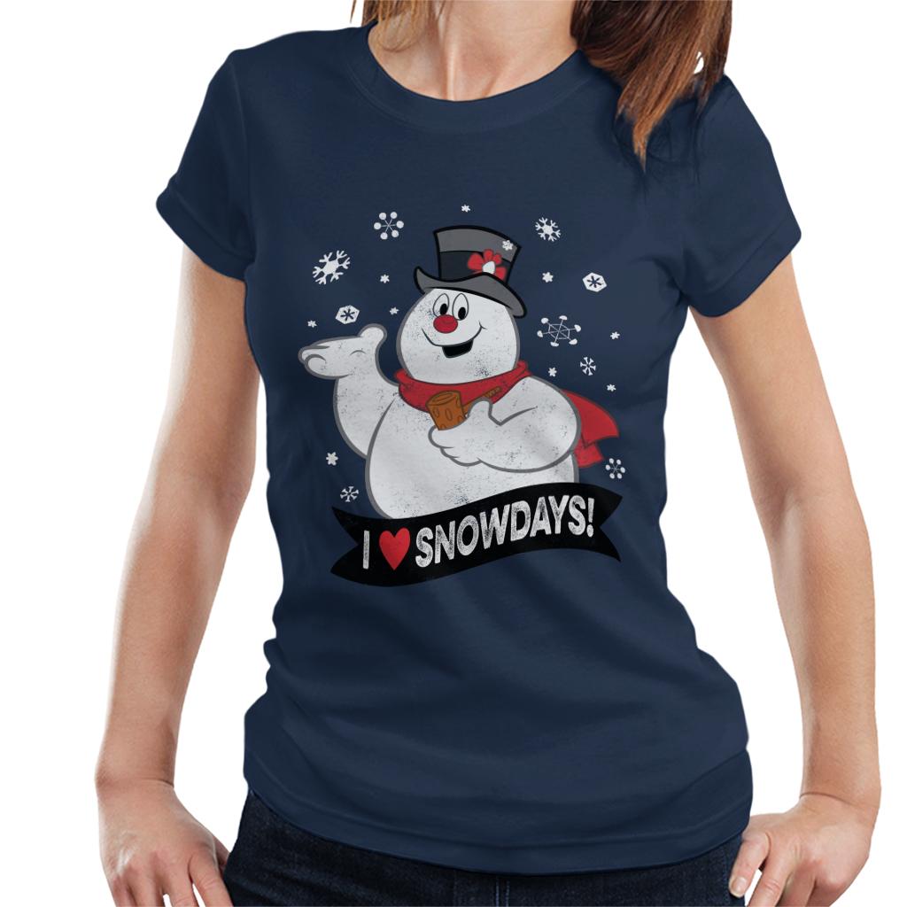 Frosty The Snowman I Love Snowdays Women's T-Shirt-ALL + EVERY