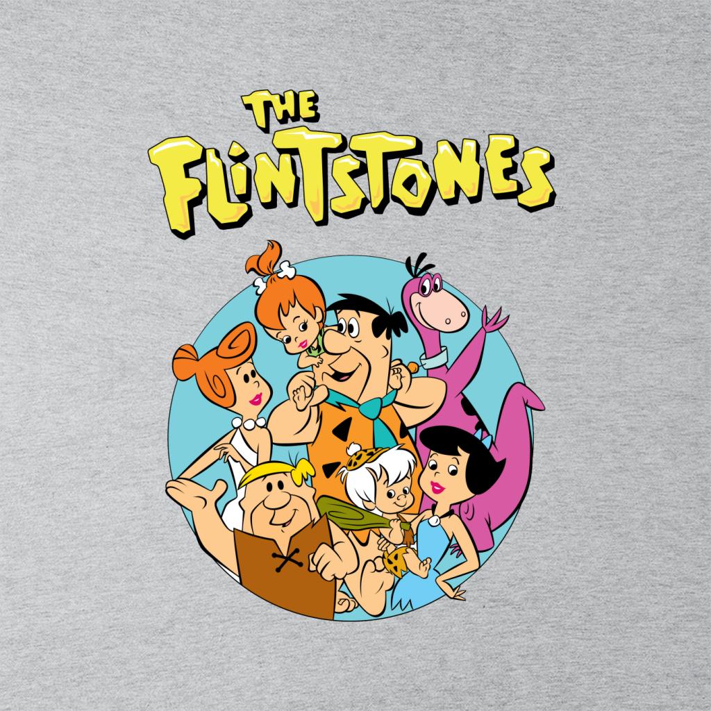 The Flintstones Characters Together Men's T-Shirt-ALL + EVERY