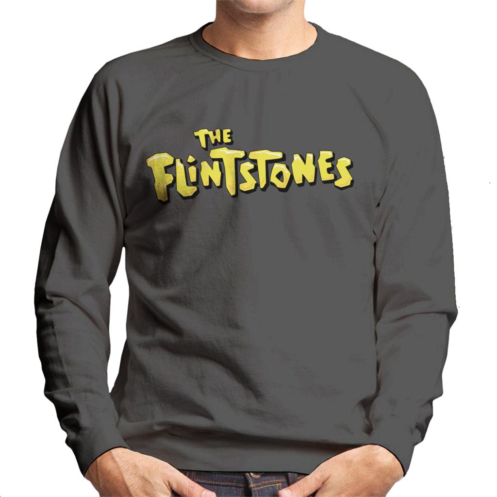 The Flintstones Official Men's T-Shirt – Classic Black Graphic Tee, Multiple Sizes