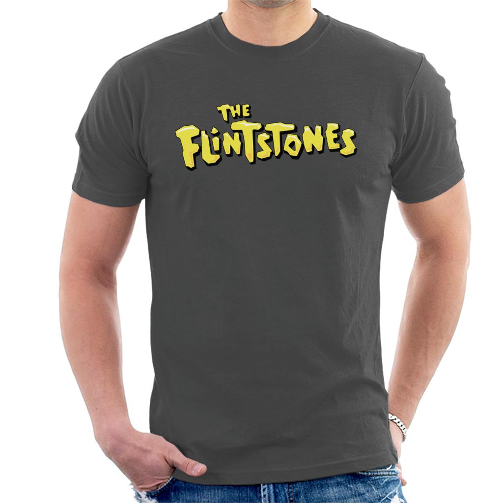 The Flintstones Classic Logo Men's T-Shirt-ALL + EVERY