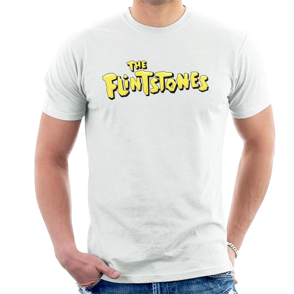 The Flintstones Classic Logo Men's T-Shirt-ALL + EVERY