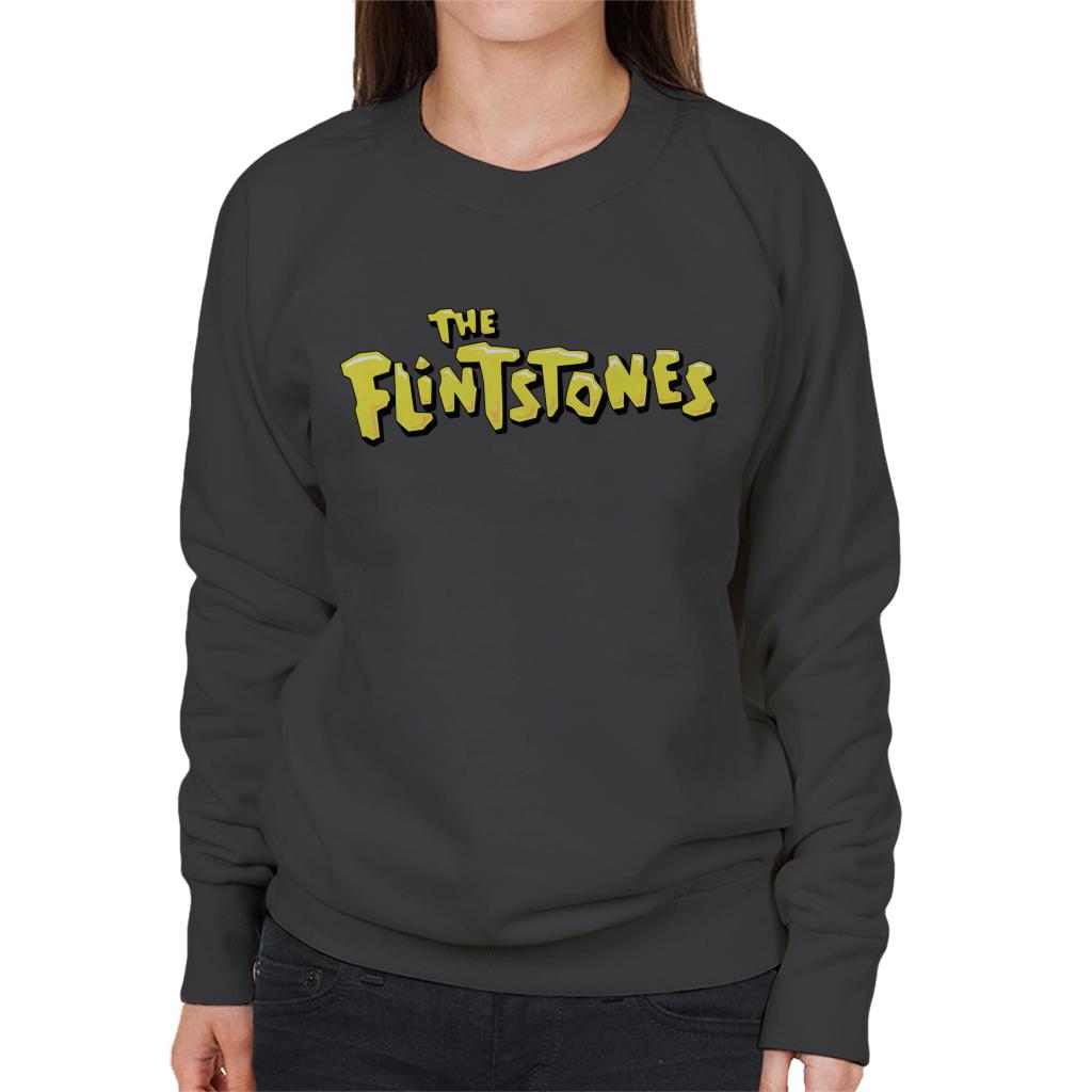 The Flintstones Classic Logo Women's Sweatshirt-ALL + EVERY