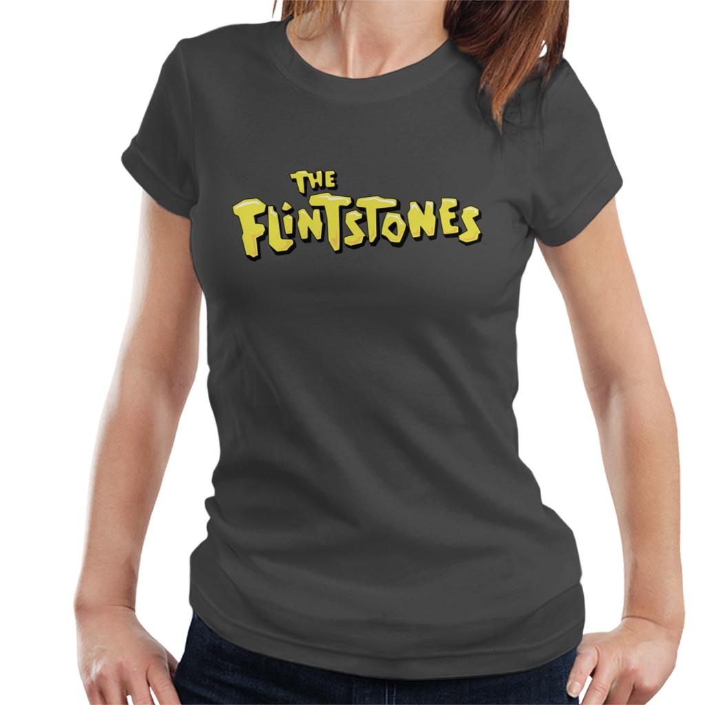 The Flintstones Classic Logo Women's T-Shirt-ALL + EVERY