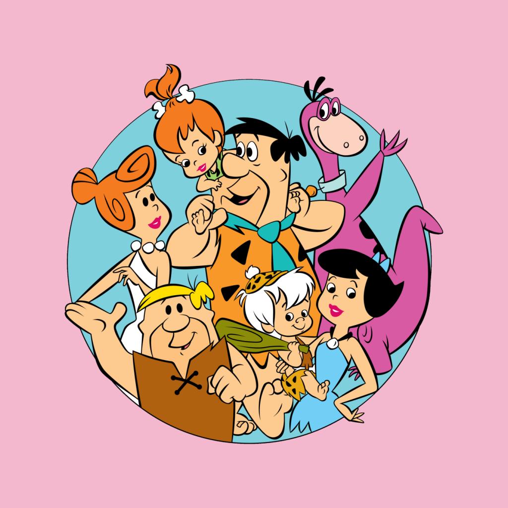 The Flintstones Family Portrait Kid's T-Shirt-ALL + EVERY