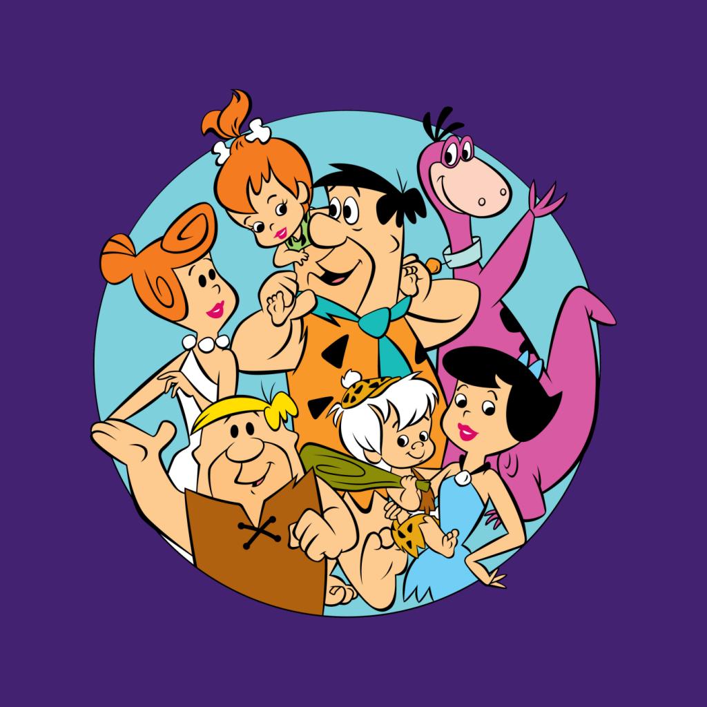 The Flintstones Family Portrait Women's T-Shirt-ALL + EVERY