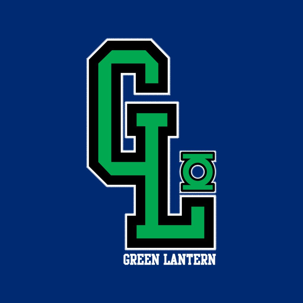 Green Lantern GL College Sports Initials Kid's Hooded Sweatshirt-ALL + EVERY