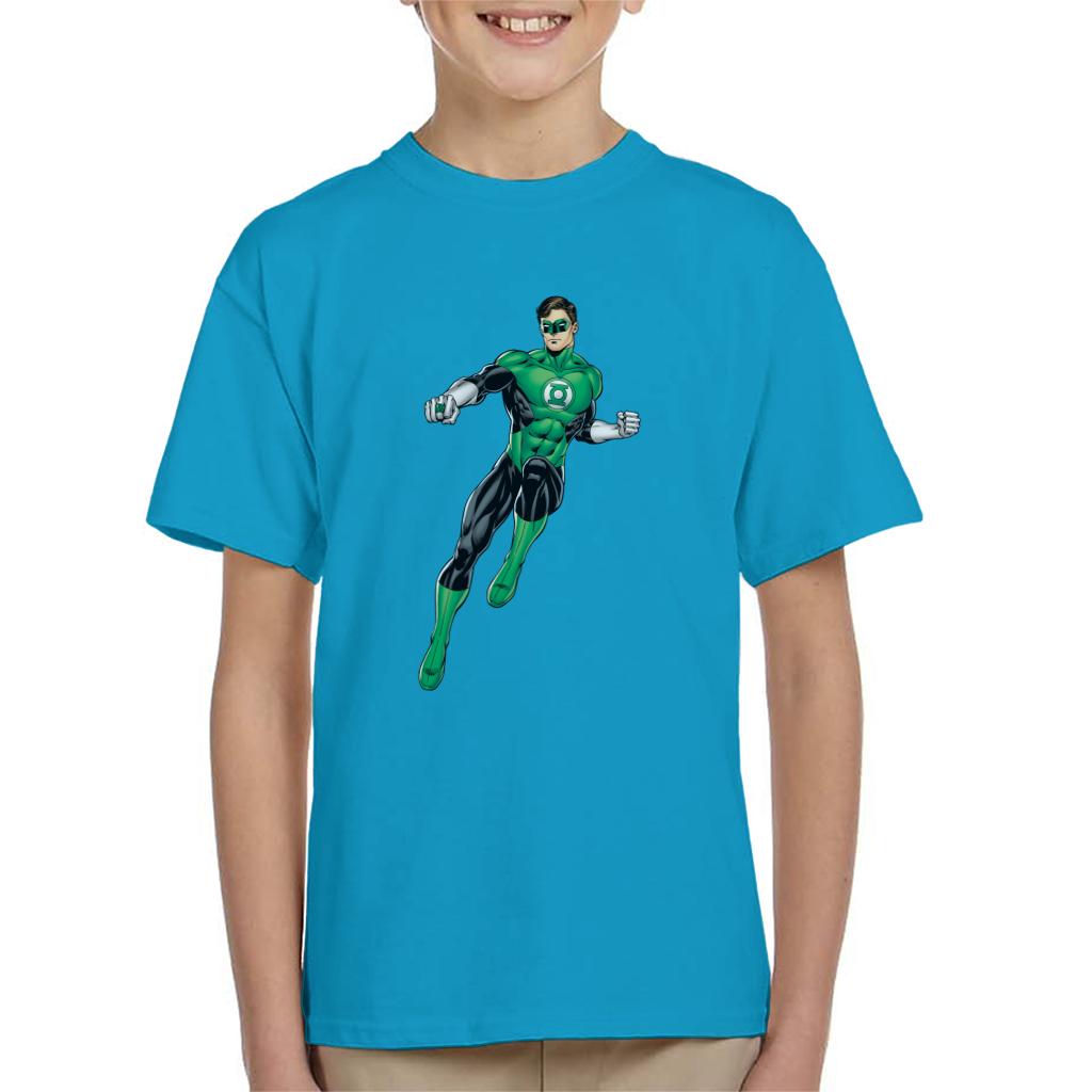 Green Lantern Ring Pose Kid's T-Shirt-ALL + EVERY