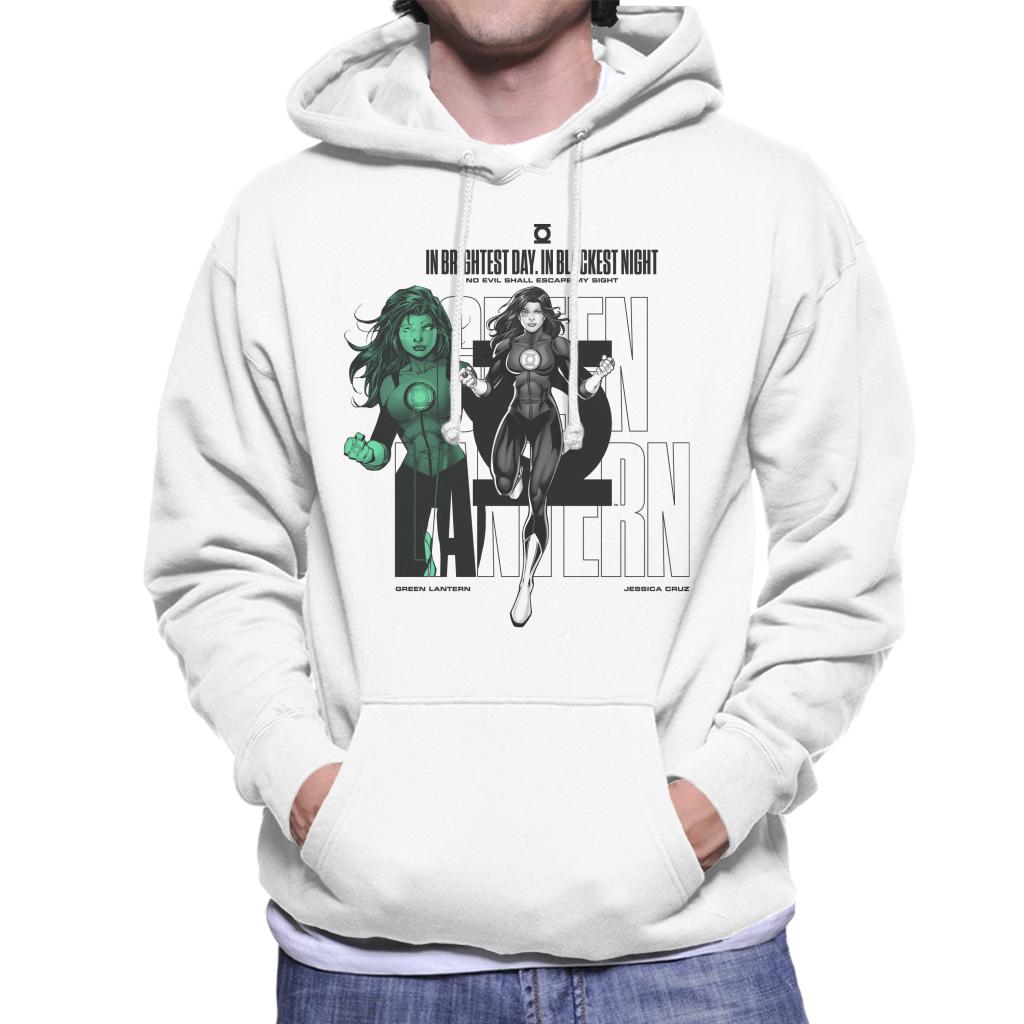 Green Lantern Jessica Cruz Brightest Day Quote Men's Hooded Sweatshirt-ALL + EVERY