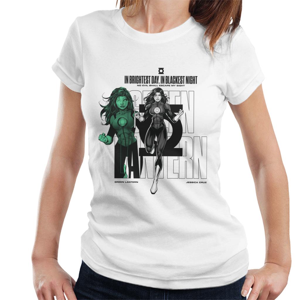 Green Lantern Jessica Cruz Brightest Day Quote Women's T-Shirt-ALL + EVERY