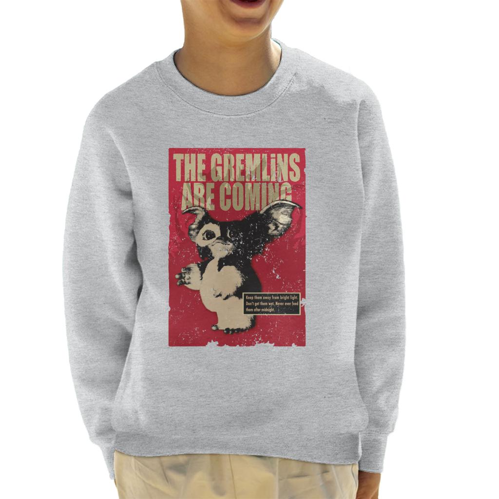 Gremlins Gizmo They Are Coming Kid's Sweatshirt-ALL + EVERY