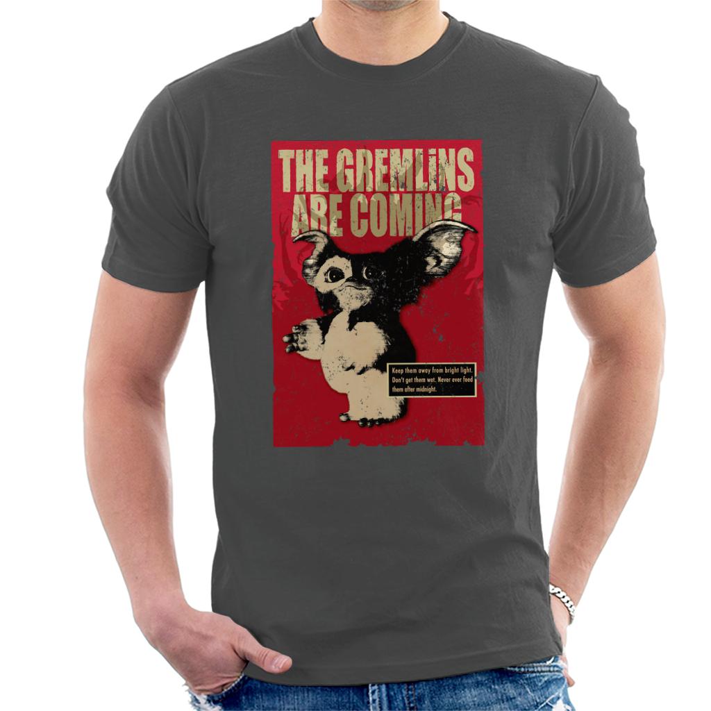 Gremlins Gizmo They Are Coming Men's T-Shirt-ALL + EVERY