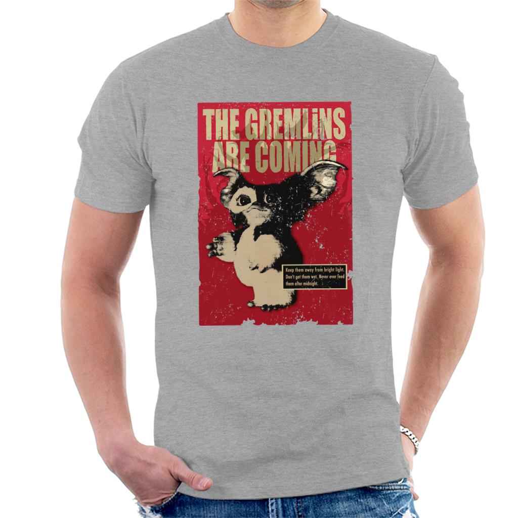 Gremlins Gizmo They Are Coming Men's T-Shirt-ALL + EVERY