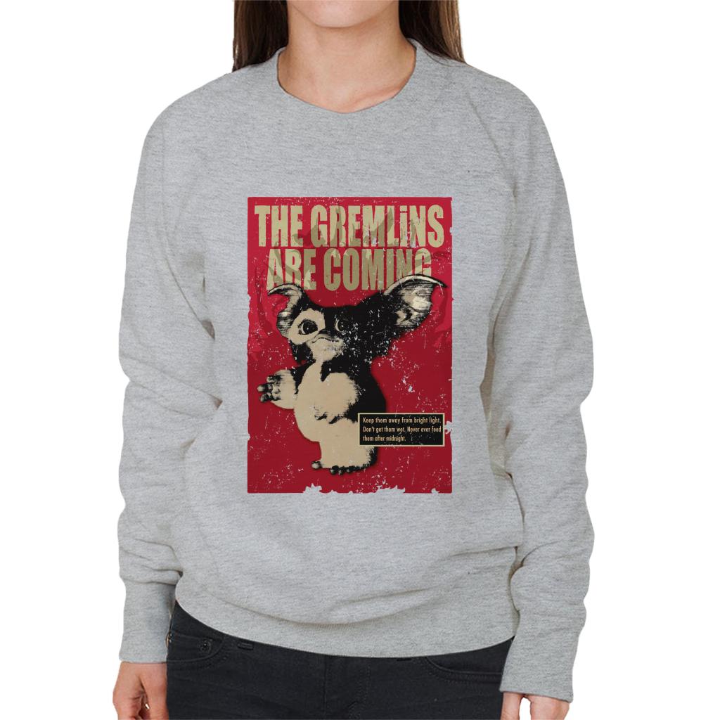 Gremlins Gizmo They Are Coming Women's Sweatshirt-ALL + EVERY