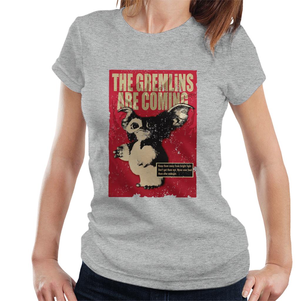 Gremlins Gizmo They Are Coming Women's T-Shirt-ALL + EVERY