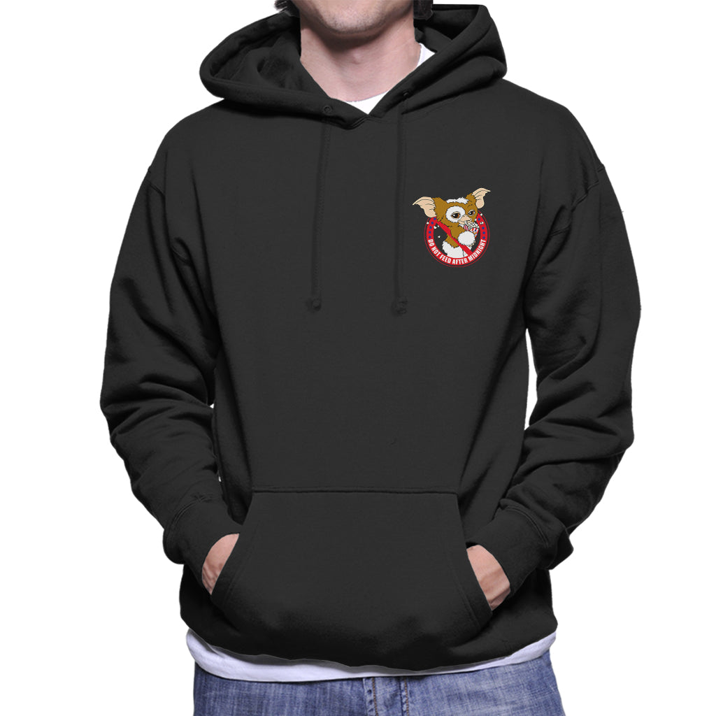 Gremlins Halloween Do Not Feed After Midnight Pocket Print Men's Hooded Sweatshirt-ALL + EVERY