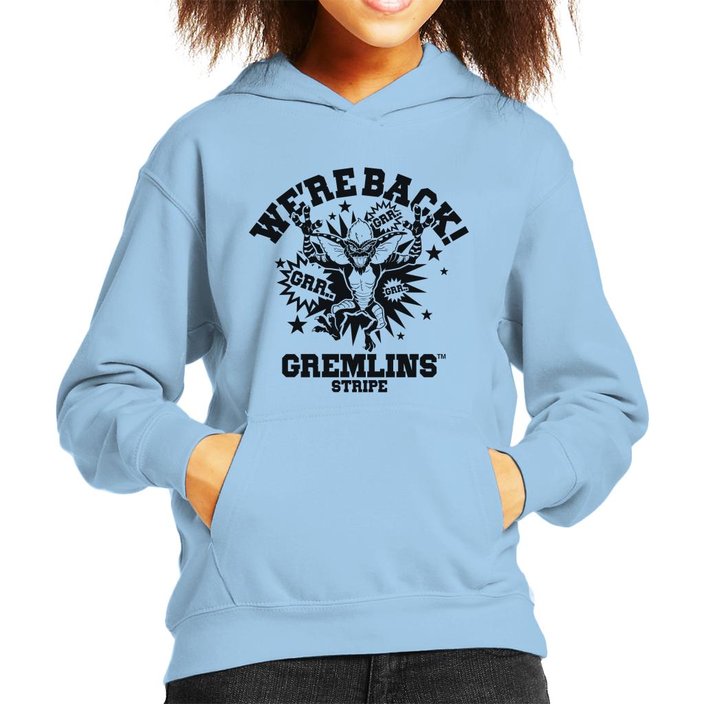 Gremlins Halloween We Are Back Kid's Hooded Sweatshirt-ALL + EVERY