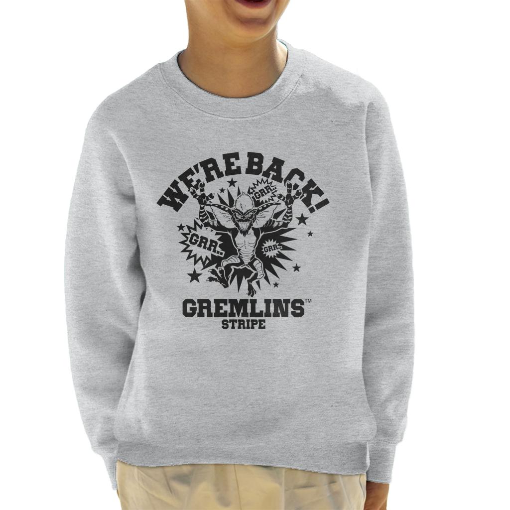 Gremlins Halloween We Are Back Kid's Sweatshirt-ALL + EVERY