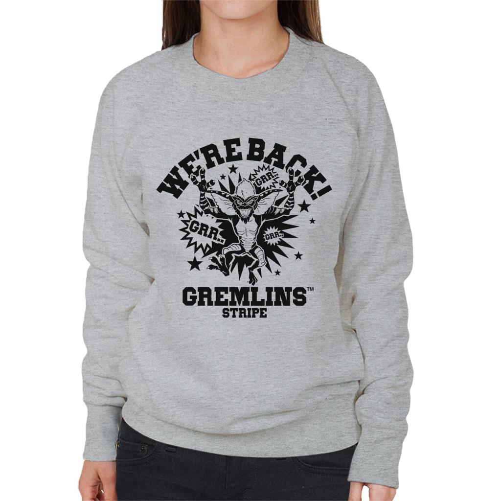 Gremlins Halloween We Are Back Women's Sweatshirt-ALL + EVERY