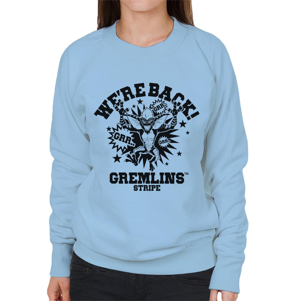 Gremlins Halloween We Are Back Women's Sweatshirt-ALL + EVERY