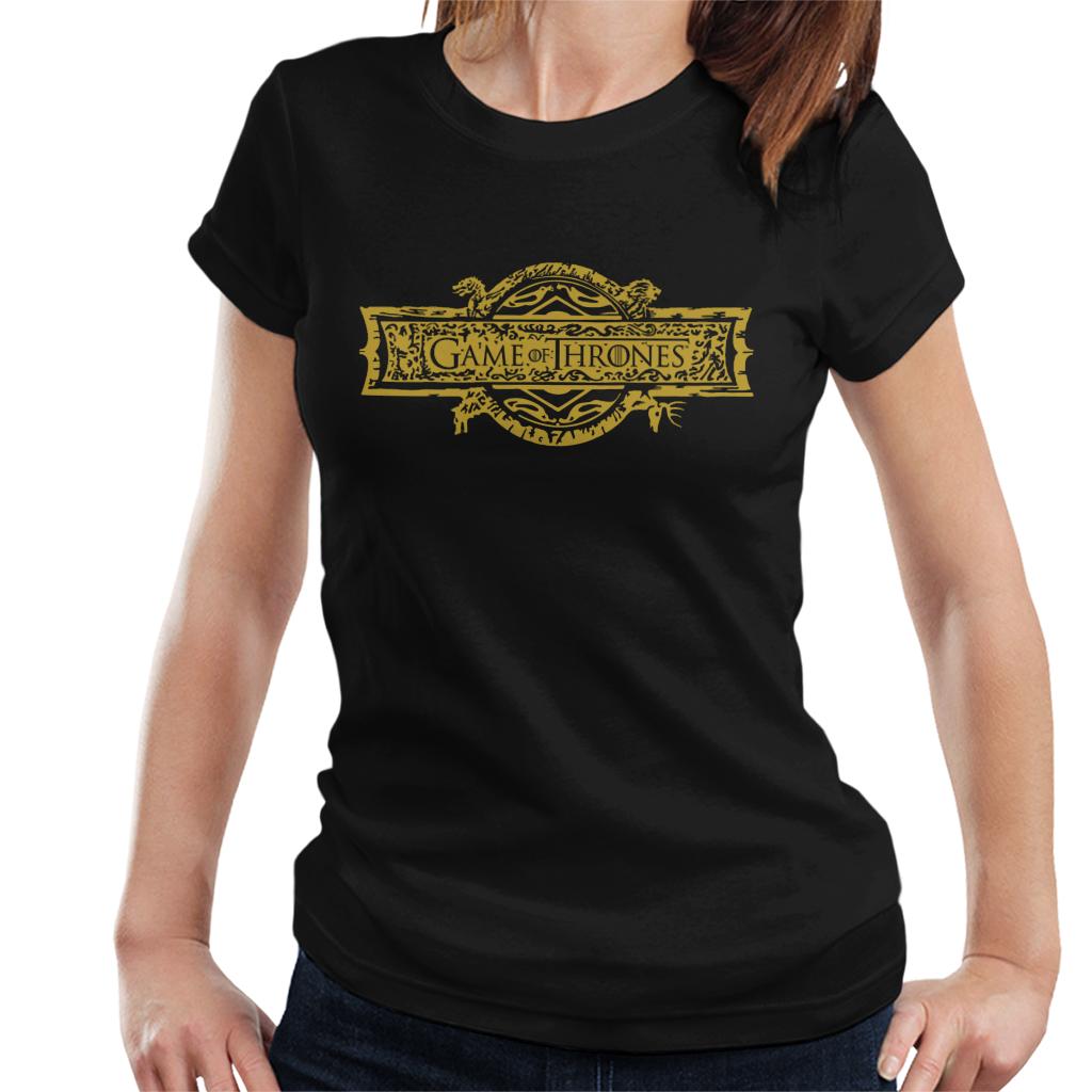 Game Of Thrones Opening Scene Logo Women's T-Shirt-ALL + EVERY