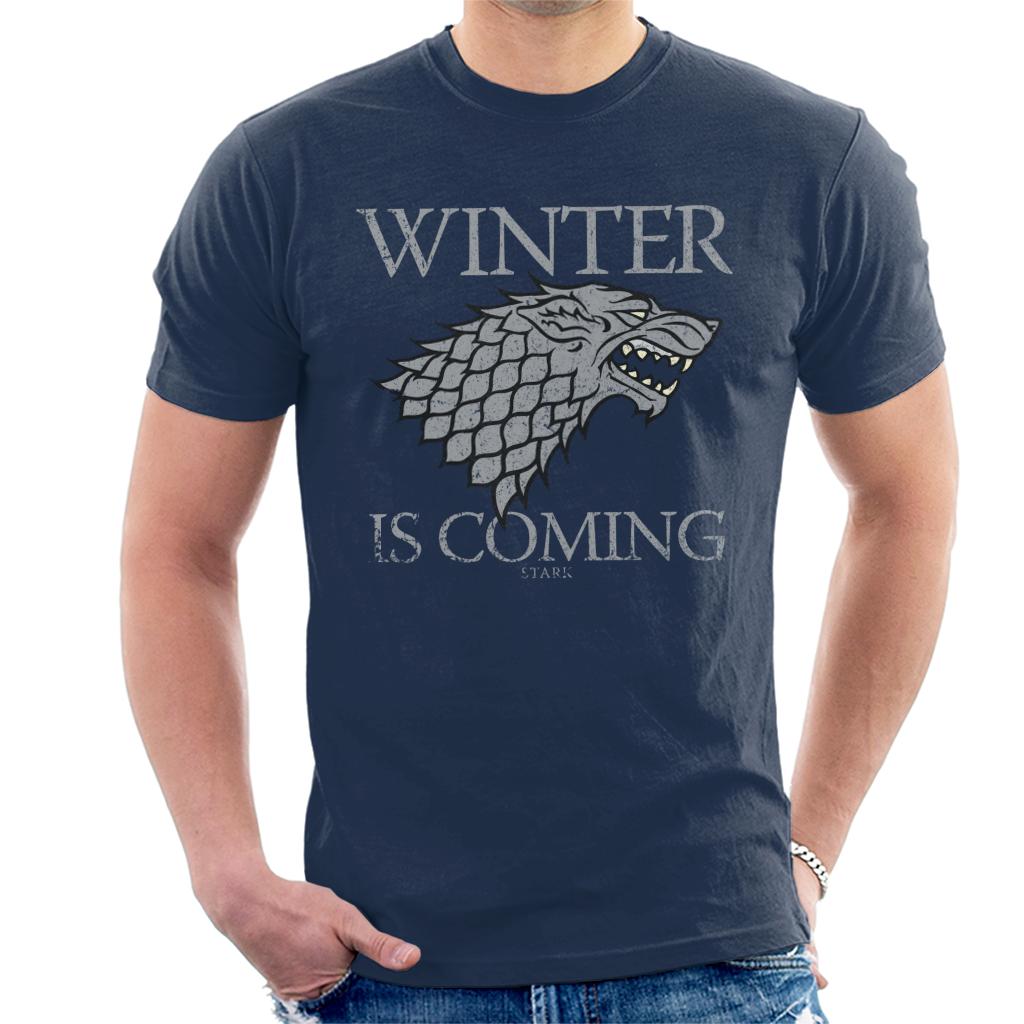 Game Of Thrones House Stark Winter Is Coming Men's T-Shirt-ALL + EVERY