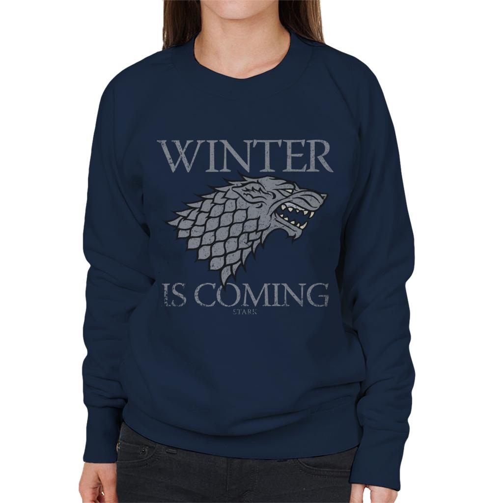 Game Of Thrones House Stark Winter Is Coming Women's Sweatshirt-ALL + EVERY