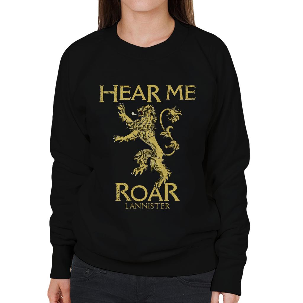 Game Of Thrones Lannister Hear Me Roar Women's Sweatshirt-ALL + EVERY