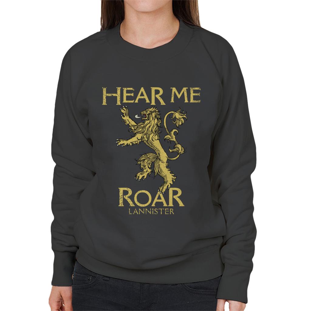 Game Of Thrones Lannister Hear Me Roar Women's Sweatshirt-ALL + EVERY