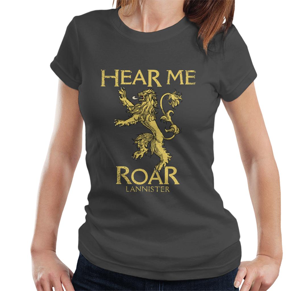 Game Of Thrones Lannister Hear Me Roar Women's T-Shirt-ALL + EVERY