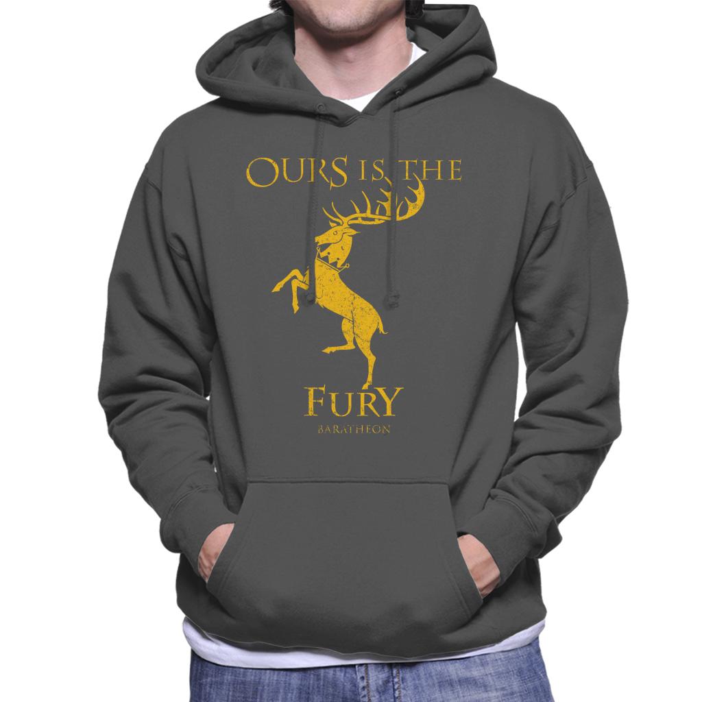 Game Of Thrones Baratheon Ours Is The Fury Men's Hooded Sweatshirt-ALL + EVERY