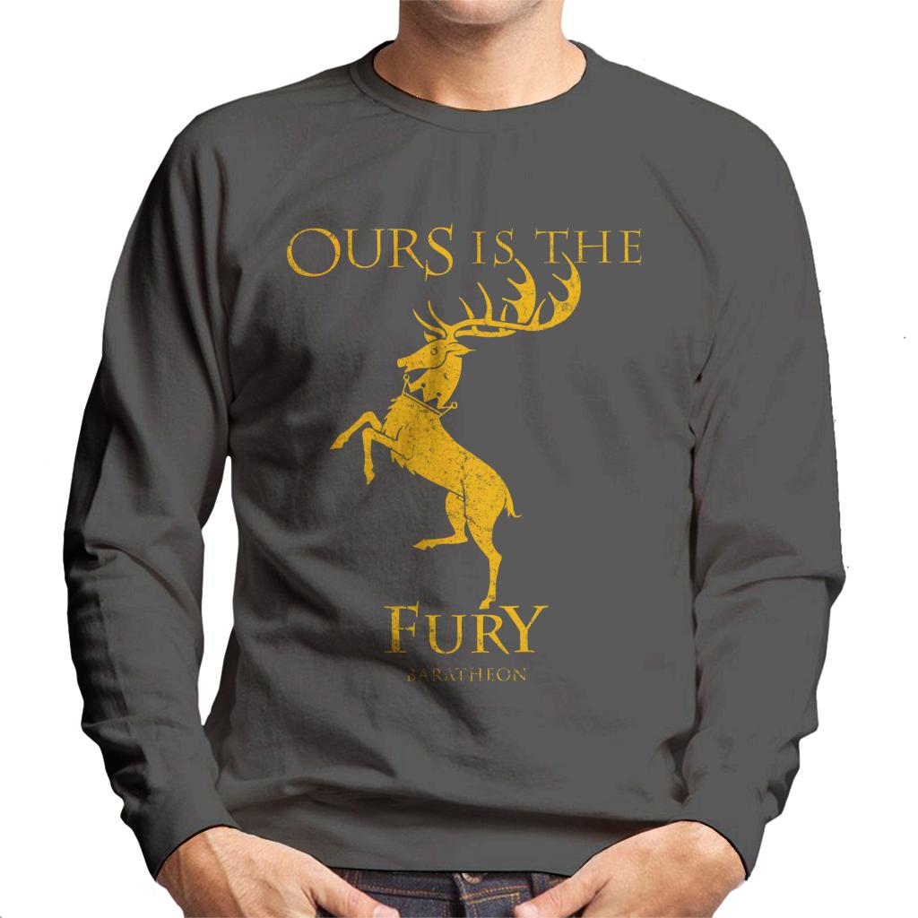 Game Of Thrones Baratheon Ours Is The Fury Men's Sweatshirt-ALL + EVERY