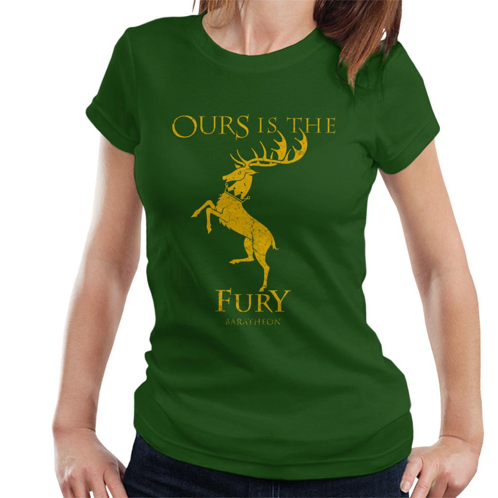 Game Of Thrones Baratheon Ours Is The Fury Women's T-Shirt-ALL + EVERY