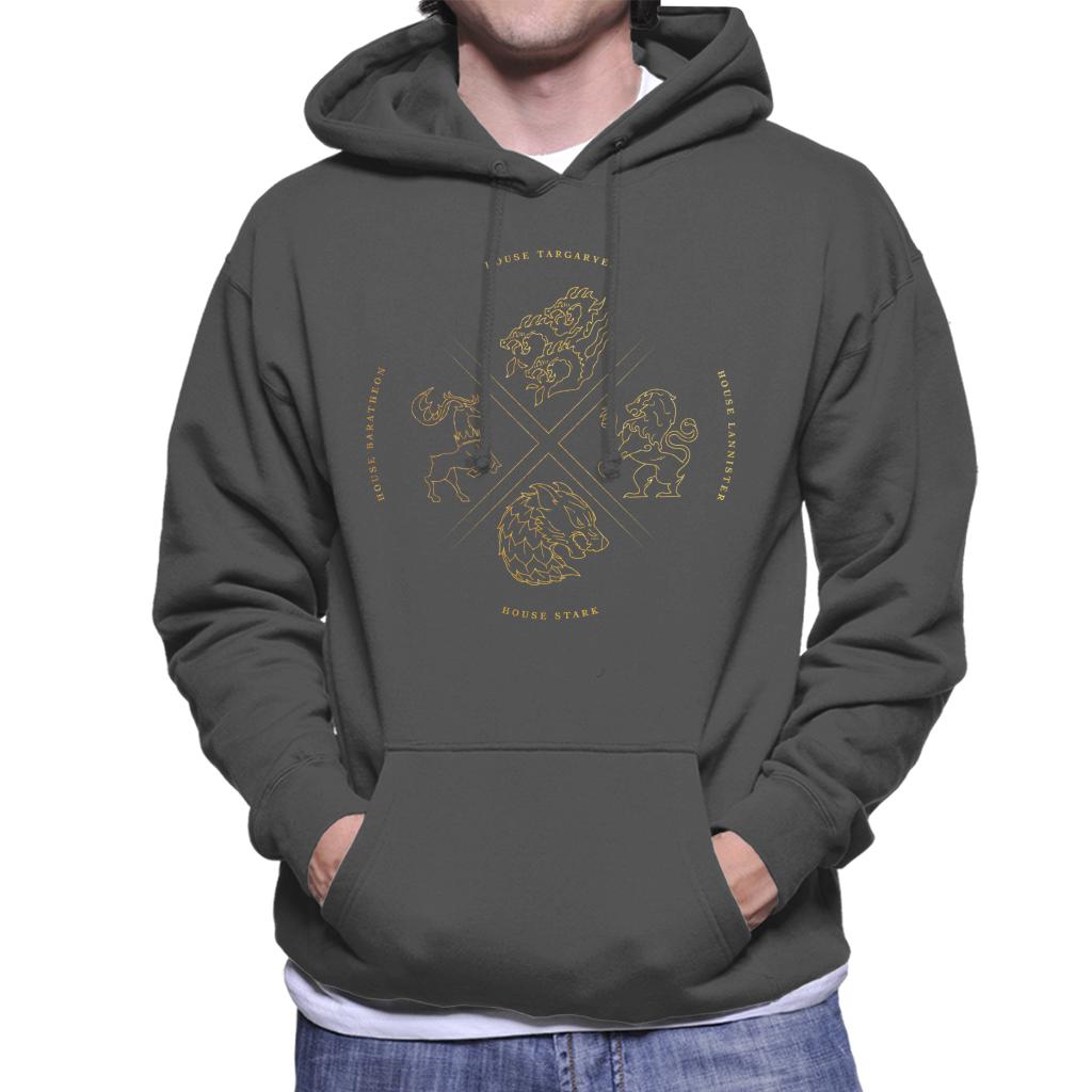 Game Of Thrones The Feuding Houses Men's Hooded Sweatshirt-ALL + EVERY