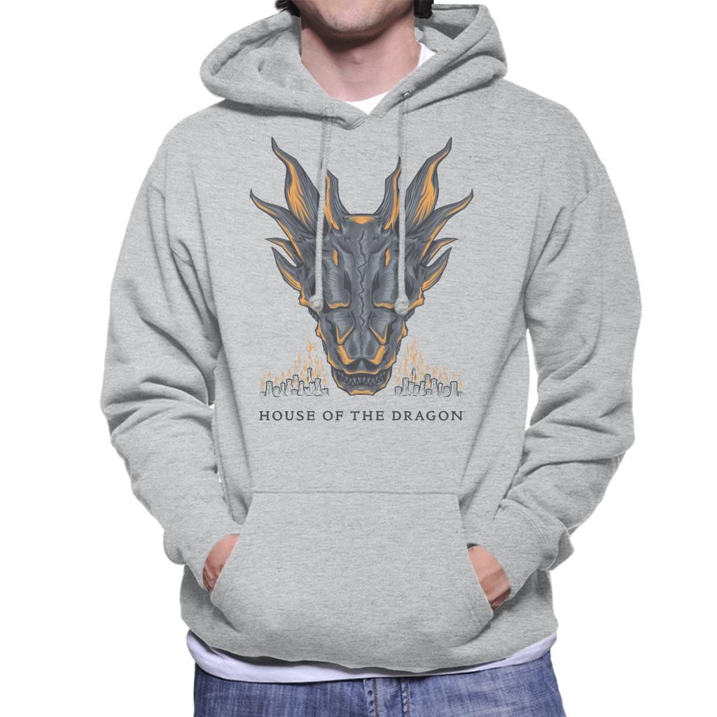 House Of The Dragon Balerion The Black Dread Men's Hooded Sweatshirt-ALL + EVERY