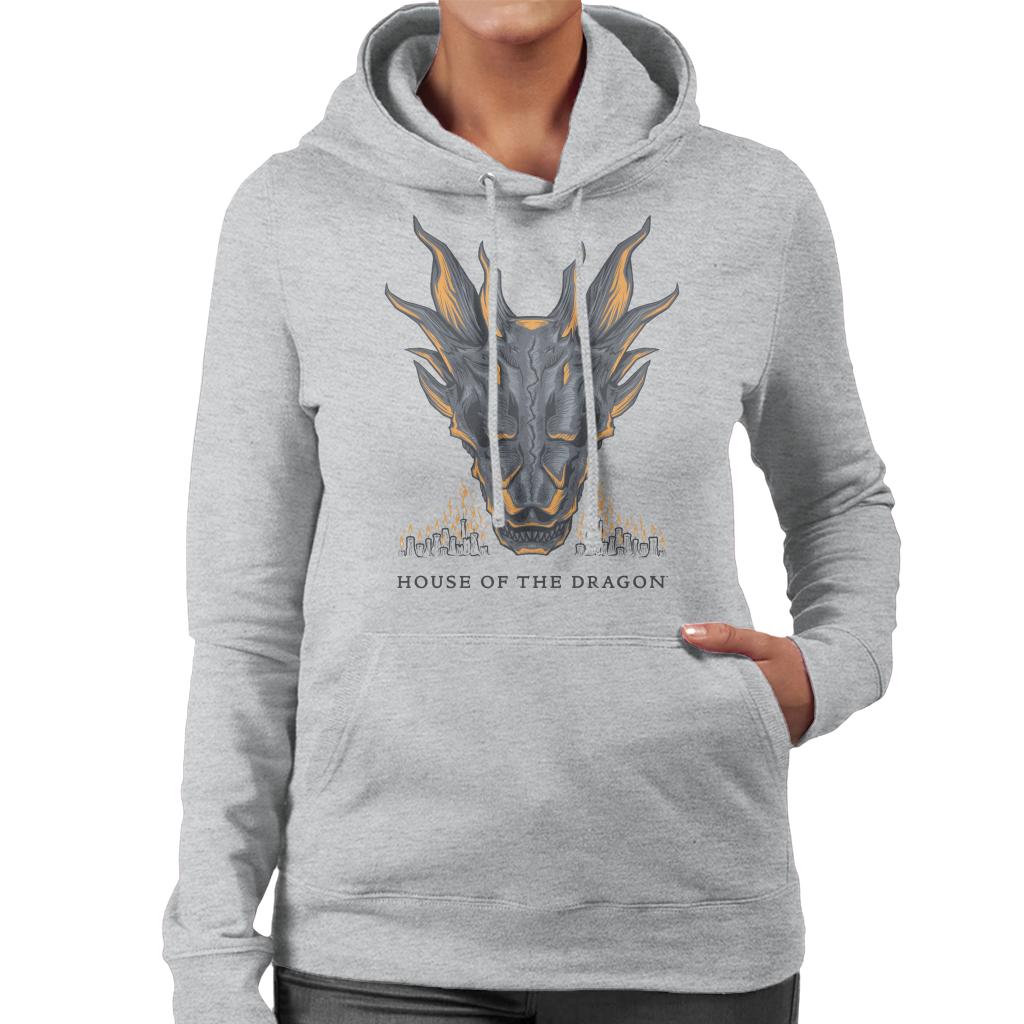 House Of The Dragon Balerion The Black Dread Women's Hooded Sweatshirt-ALL + EVERY