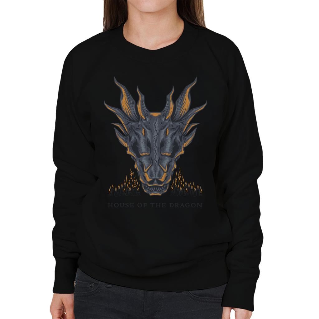 House Of The Dragon Balerion The Black Dread Women's Sweatshirt-ALL + EVERY