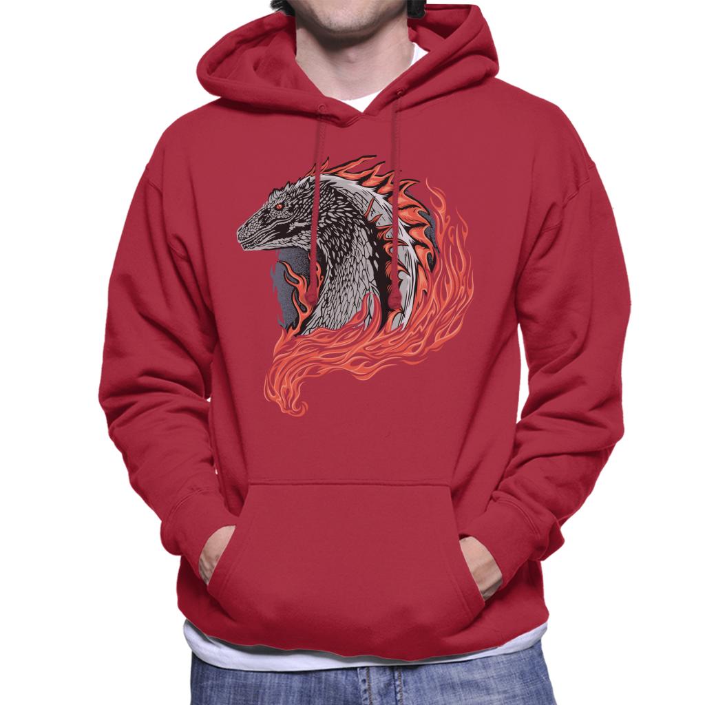 House Of The Dragon Flames Men's Hooded Sweatshirt-ALL + EVERY