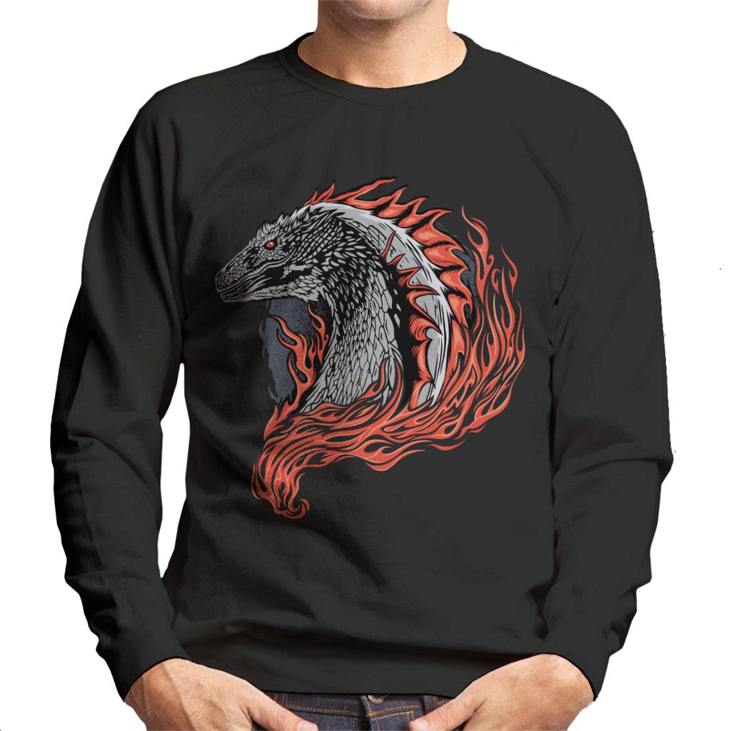 House Of The Dragon Flames Men's Sweatshirt-ALL + EVERY