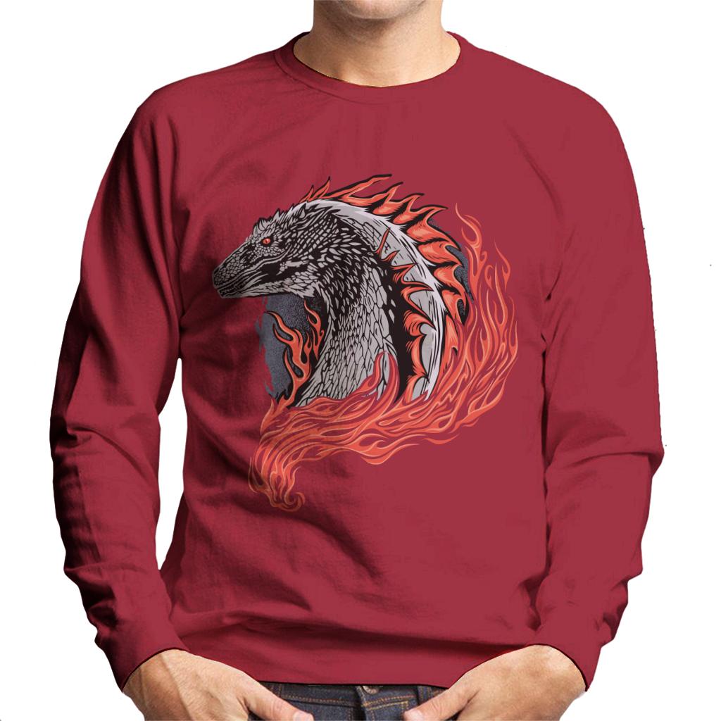 House Of The Dragon Flames Men's Sweatshirt-ALL + EVERY