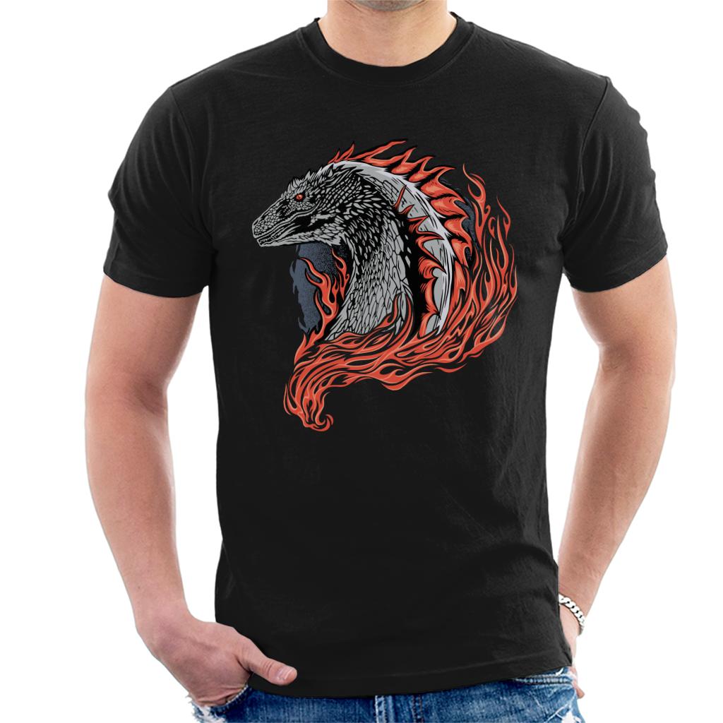 House Of The Dragon Flames Men's T-Shirt-ALL + EVERY